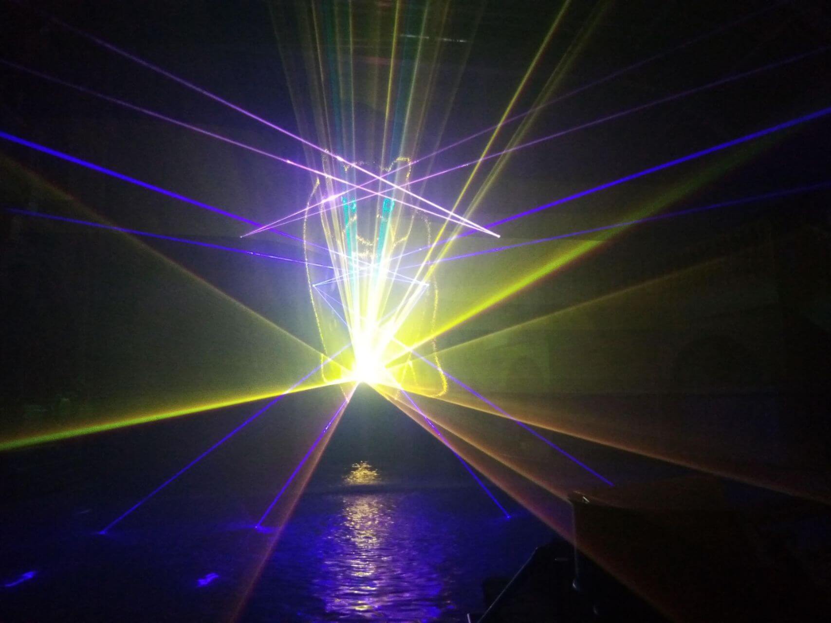 LASER SHOW IN AQUAPARK OUT OF OPERATION