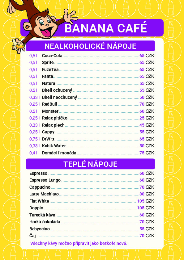 Menu Banana Café