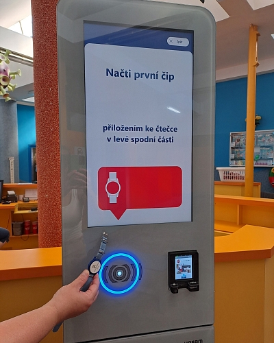 Čipový systém Aquapark